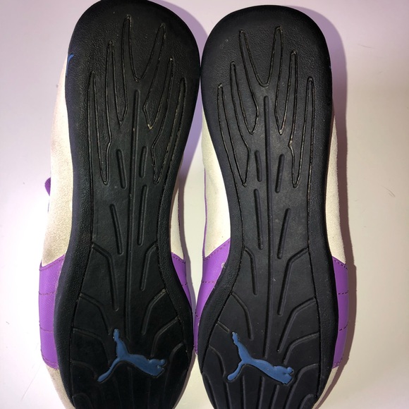 PUMA SIZE 7 PURPLE / CREAM RUNNING SHOES - Picture 8 of 8